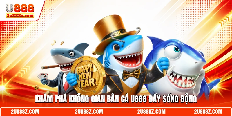 Khám phá không gian bắn cá U888 đầy sống động